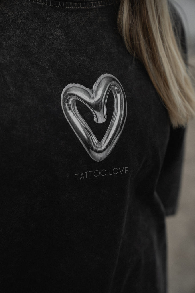 Tattoo Love T-Shirt Stonewashed
