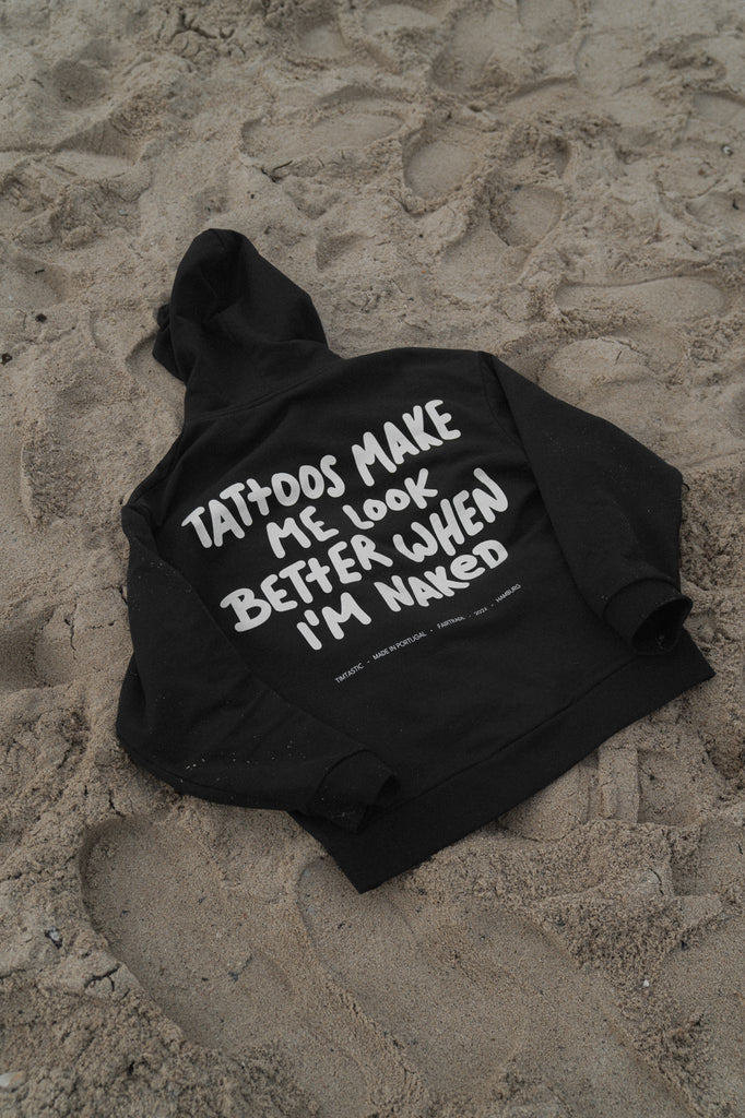 Tattoo Love Hoodie Oversized