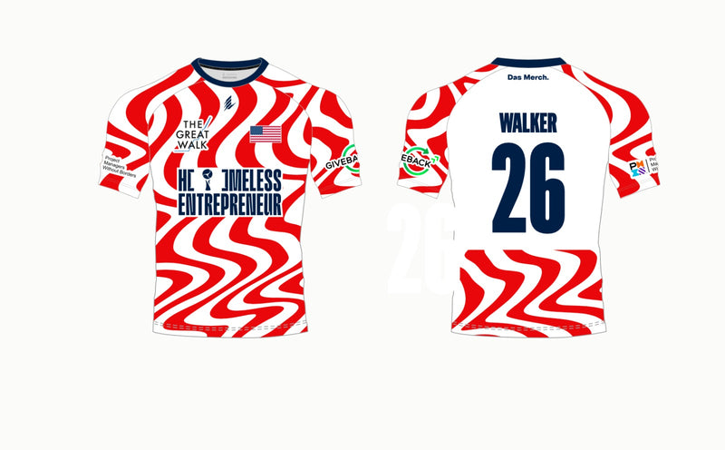 HOMELESS ENTREPRENEUR Official "Great Walk" Jersey